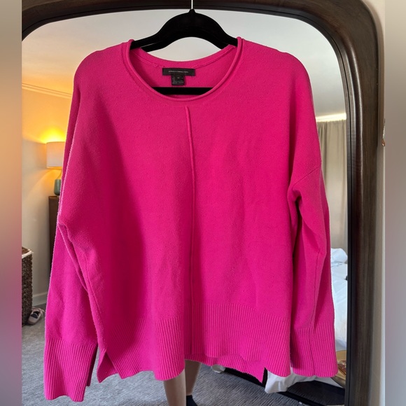 French Connection Hot Pink Knit Top - Picture 1 of 5